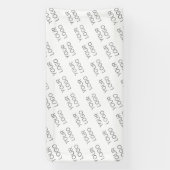 画像/ロゴを自動的に明るくする+パターン 横断幕 (縦)