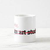 画学生のマグを壊しました コーヒーマグカップ (中央)