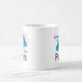 画家のためのシャウトアウト コーヒーマグカップ (中央)