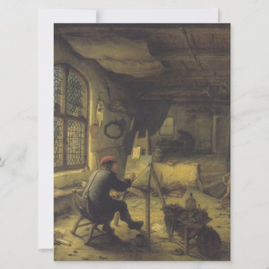 画家のアトリエ（アーティストスタジオ） カード (正面)