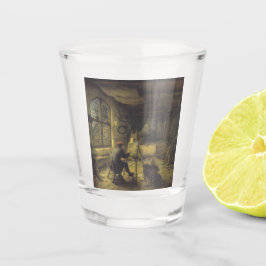 画家のアトリエ（アーティストスタジオ） ショットグラス