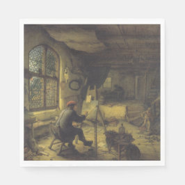 画家のアトリエ（アーティストスタジオ） スタンダードランチョンナプキン