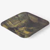 画家のアトリエ（アーティストスタジオ） ペーパープレート (傾斜あり)