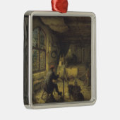 画家のアトリエ（アーティストスタジオ） メタルオーナメント (右)