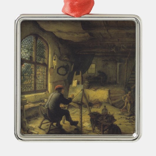 画家のアトリエ（アーティストスタジオ） メタルオーナメント (正面)