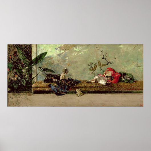 画家のサロンの子ども日本の ポスター (正面)