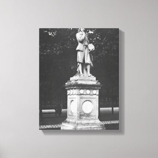 画家のユースタッシュ・ル・スール， 1853 キャンバスプリント (正面)