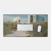 画家の妻と家族キャラバン1911 デスクマット (キーボード&マウス)