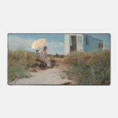 画家の妻と家族キャラバン1911 デスクマット (正面)