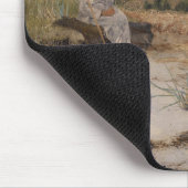 画家の妻と家族キャラバン1911 マウスパッド (コーナー)