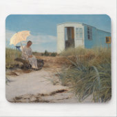 画家の妻と家族キャラバン1911 マウスパッド (正面)
