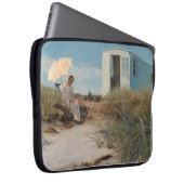 画家の妻と家族キャラバン1911 ラップトップスリーブ (正面右)