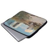 画家の妻と家族キャラバン1911 ラップトップスリーブ (正面下部)