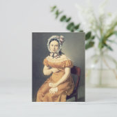 画家の妻カザリン， 1825 ポストカード (スタンド正面)