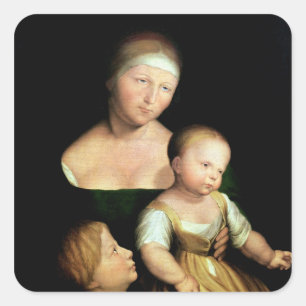 画家の妻子, 1528 スクエアシール