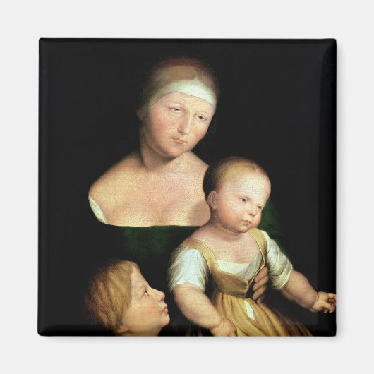 画家の妻子, 1528 マグネット (正面)