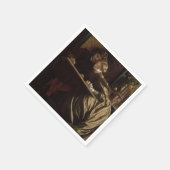 画家の新婚旅行(フレデリック・レイトン著) スタンダードカクテルナプキン (角)