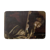 画家の新婚旅行(フレデリック・レイトン著) バスマット (正面)