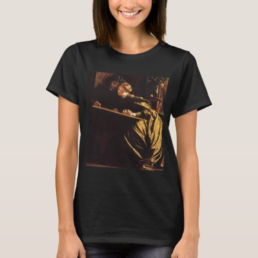 『画家の新婚旅行』(Lord Frederic Leighton作) Tシャツ (正面)