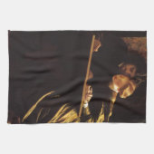 『画家の新婚旅行』（Lord Frederic Leighton） キッチンタオル (横)