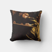 『画家の新婚旅行』（The Painter's Honeymoon）フリードリック・レイトン卿 クッション (正面)