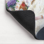 画家の母と妹ベルテ・モリソ マウスパッド (コーナー)