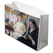 画家の母と妹ベルテ・モリソ ラージペーパーバッグ (裏面アングル)