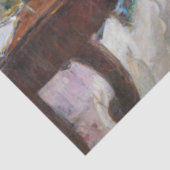 画家の母と妹ベルテ・モリソ 薄葉紙 (詳細)