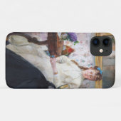 画家の母と妹ベルテ・モリソ Case-Mate iPhoneケース (裏面(横))