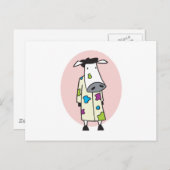 画家の牛 ポストカード (正面/裏面)