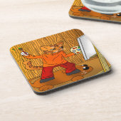 画家の猫 コースター (左側)