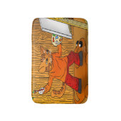 画家の猫 バスマット (正面縦)