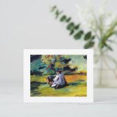 画家の画家ポール・セザンヌ ポストカード (スタンド正面)