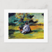 画家の画家ポール・セザンヌ ポストカード (正面)