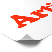 画家の画家 ポスター (角)