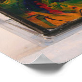 画家へのミニチュアのオマージュK7 1986混合メディアP ポスター (角)