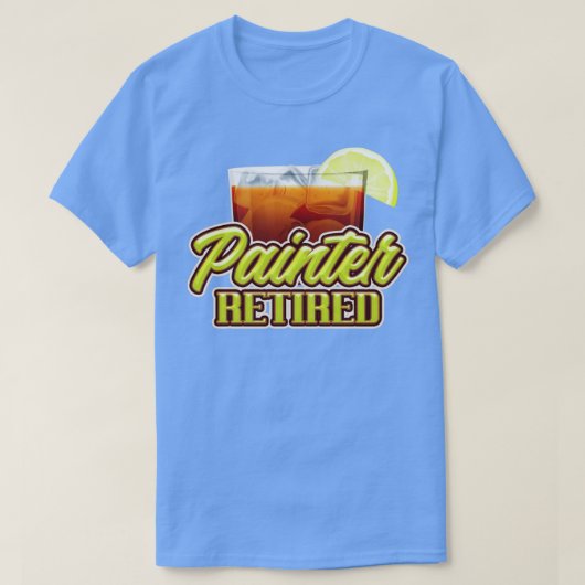 画家への退職金 Tシャツ (デザイン正面)