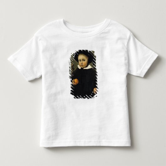 画家アドルフィの子どもの落書き トドラーTシャツ (正面)