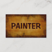 画家アンティーク名刺 名刺 (正面)