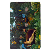 画家アンリ・ルソーの夢フランスの（1910年）。 マグネット (縦)