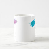 画家アーティストNot Water絵を描 Coffeeおもしろい Mug コーヒーマグカップ (中央)
