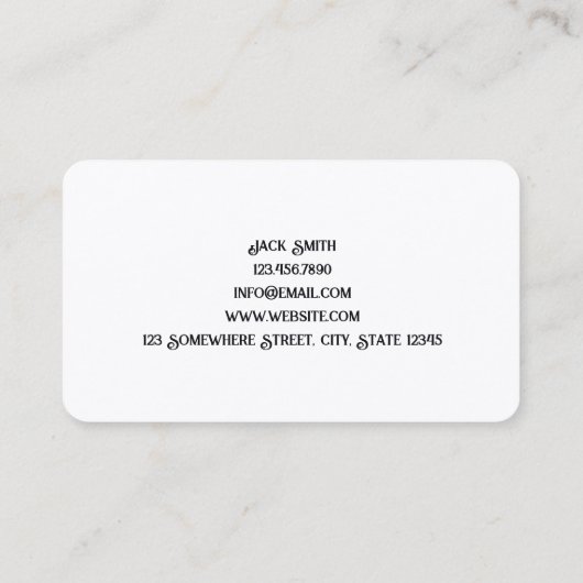 画家カスタムQR 名刺 (裏面)