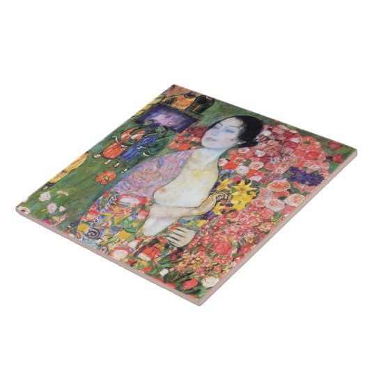画家クリムト ダンサー タイル (側面)