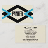 画家トレンディー名刺 名刺 (正面/裏面)