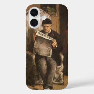 画家ポール・セザンヌの父の肖像(ポール・セザンヌ著) iPhone 16ケース