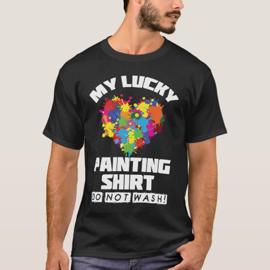 画家ヴァルニッシャーと美術作家8 Tシャツ (正面)