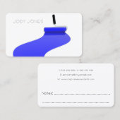 画家絵を描プロフェッショナル商事 名刺 (正面/裏面)