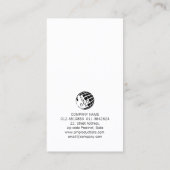 画家絵画の技能実習書 名刺 (裏面)