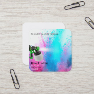 画家絵画名刺 スクエア名刺