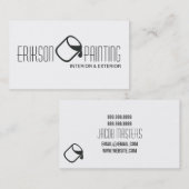 画家絵画建築名刺 名刺 (正面/裏面)